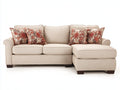 Ecksofa Stoff 280x170x85 cm - Beige - modern mit Chaiselongue